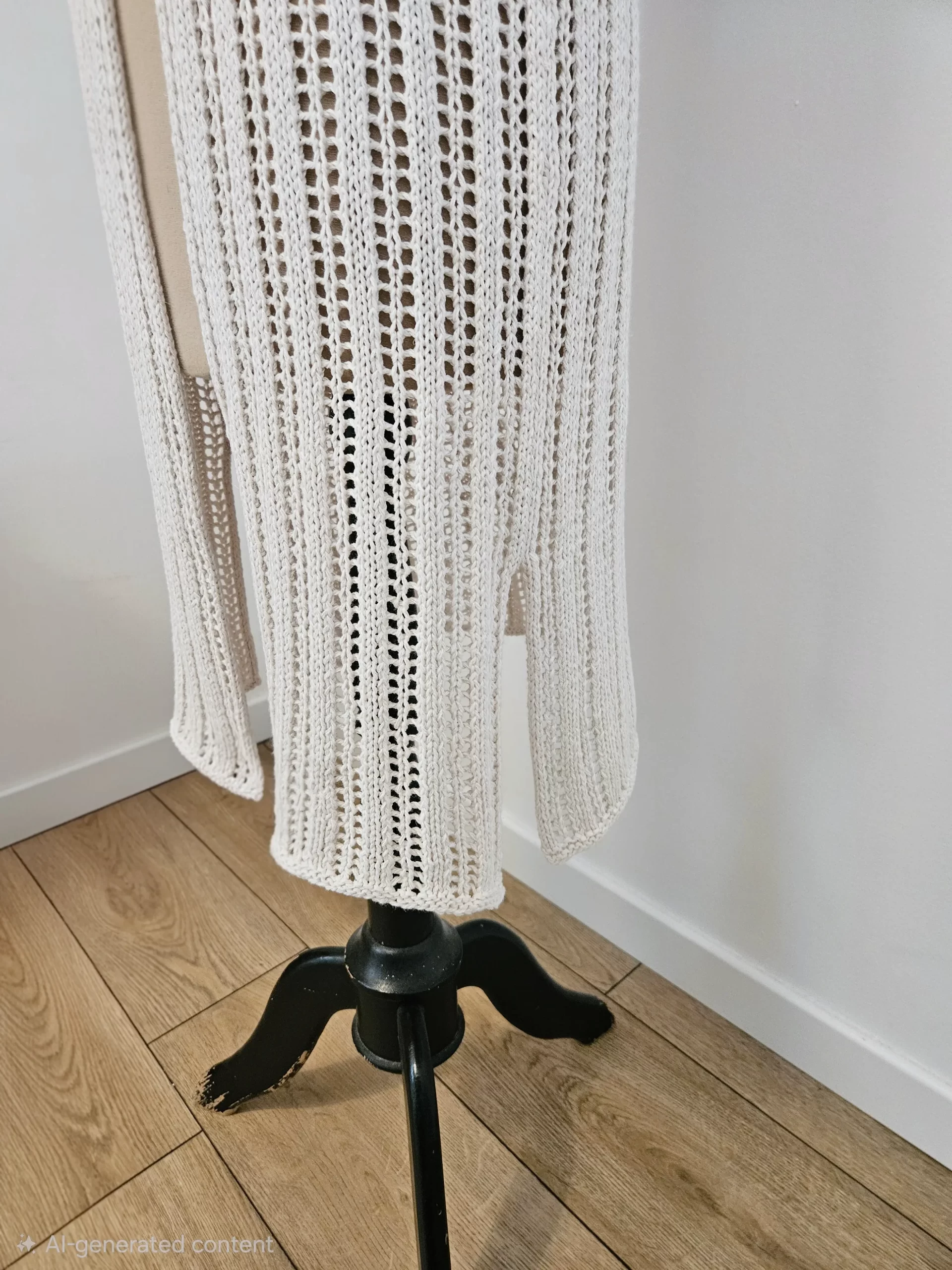 A close up of the side slit on the Reya Swimsuit Cover-up